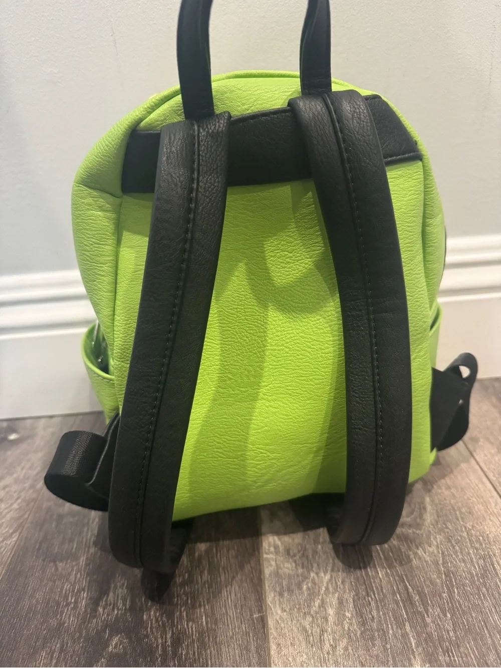 Loungefly Disney Pixar Mike Wazowski Green Mini Backpack